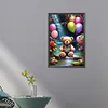 >SALE<5D DIY Full Round Drill Partial AB Diamond Painting Bear Kit 45x65cm