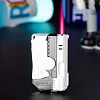 Mecha Fingertip Gyroscope Lighter Two-In-One Folding Rotating Decompression Inflatable New Deformation