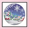 Stamped Cross Stitch-Winter Scenery(35*35cm)
