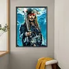 Pirates Caribbean-Full Round Diamond Painting 50*60CM