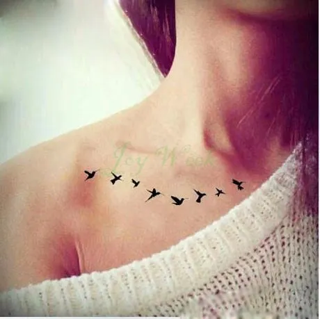 Waterproof Temporary Tattoo Sticker Small Cross Rose Flower on Finger Neck Hand Flash Tatoo Fake Tatto for Girl Women Men