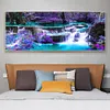 Diamond Painting-5D Full Square Drill Purplr Waterfall(80x40cm)