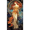 (Stamped/Counted) Star Goddess - 11CT Cross Stitch 50*90cm/19.69*35.43in