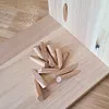 50 Pack 9.5mm Solid Wood Pocket Hole Plugs Wooden Pocket Hole Plug (Pine Plugs)