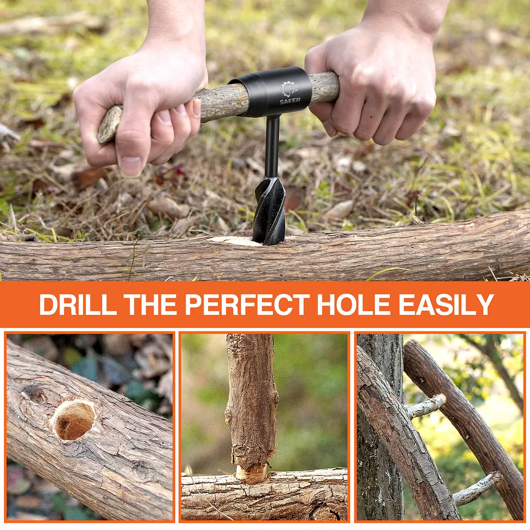 SAKER&reg; Upgrade Bushcraft Hand Auger Wrench