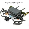 Fishing Bag Waterproof Waist Bag with Adjustable Belt Fishing Fanny Pack for Men