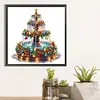 Fontaine De No&euml;l-Peinture Diamant En Forme Sp&eacute;ciale-30*30CM