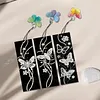 3pcs DIY Butterfly Diamond Painting Bookmark