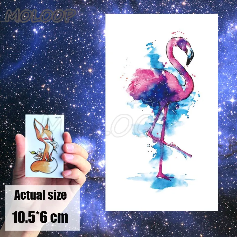 Temporary Tattoo Sticker cat pattern Element Small animal flower waterproof Fake Body Art tatoo for kid girl boy man woman