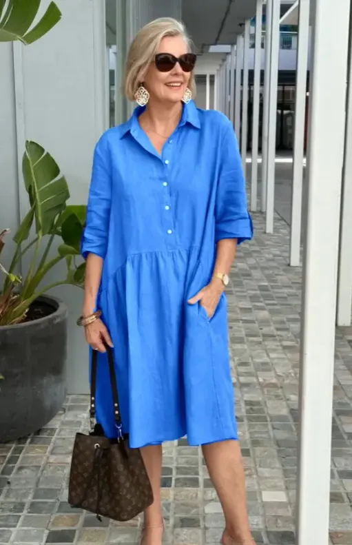 Casual Dresses For Older Women - OlderIn Seniors & Elderly Fashion