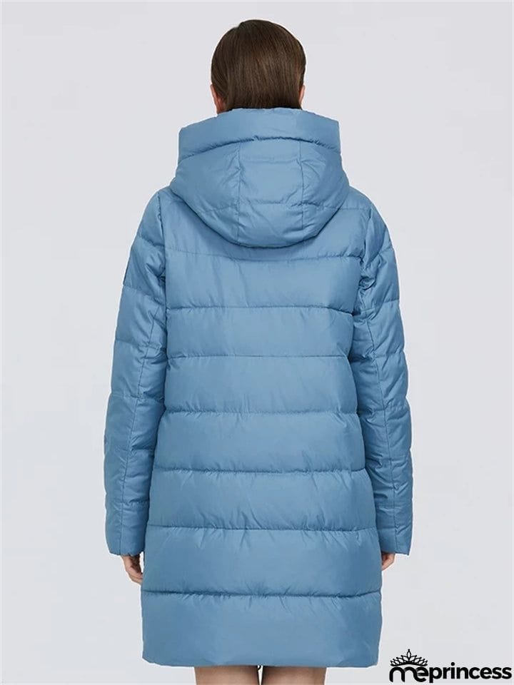 Winter Thick Hooded Extra Warm Fashion Cotton Coats for Women