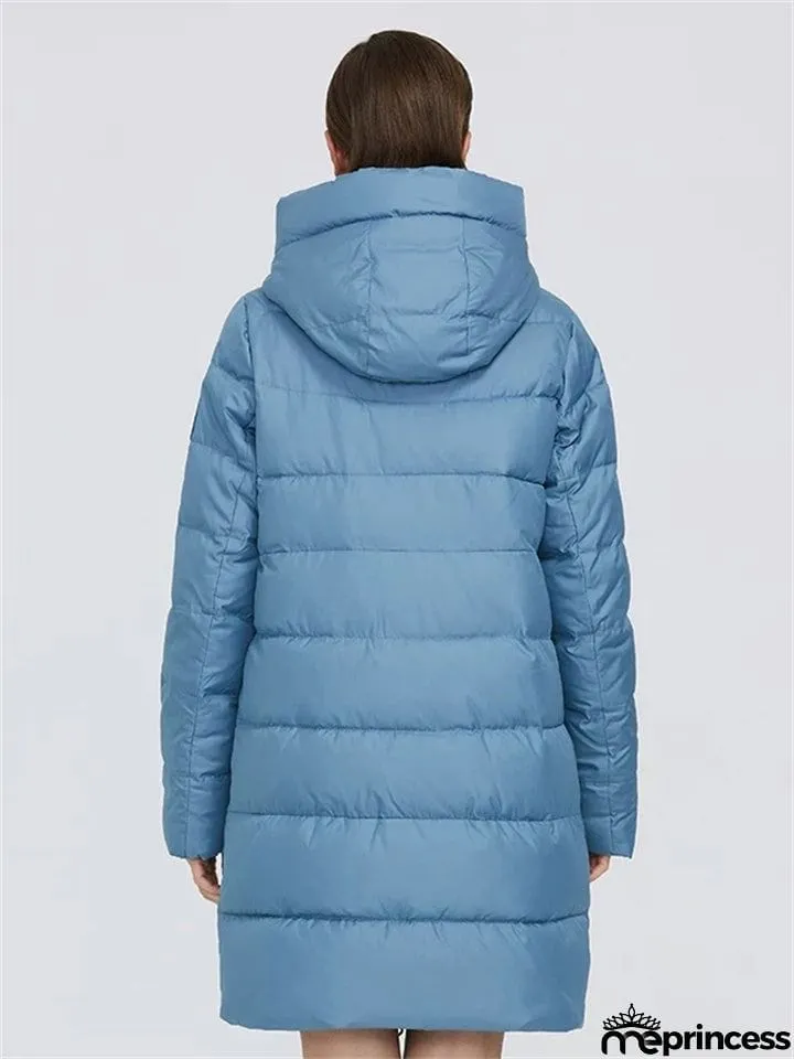 Winter Thick Hooded Extra Warm Fashion Cotton Coats for Women