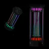 LED Retro Pickup Rhythm Lamp Tube Music Induction Spectrum Ornaments Pseudo-Tritium Tube Atmosphere Night Light