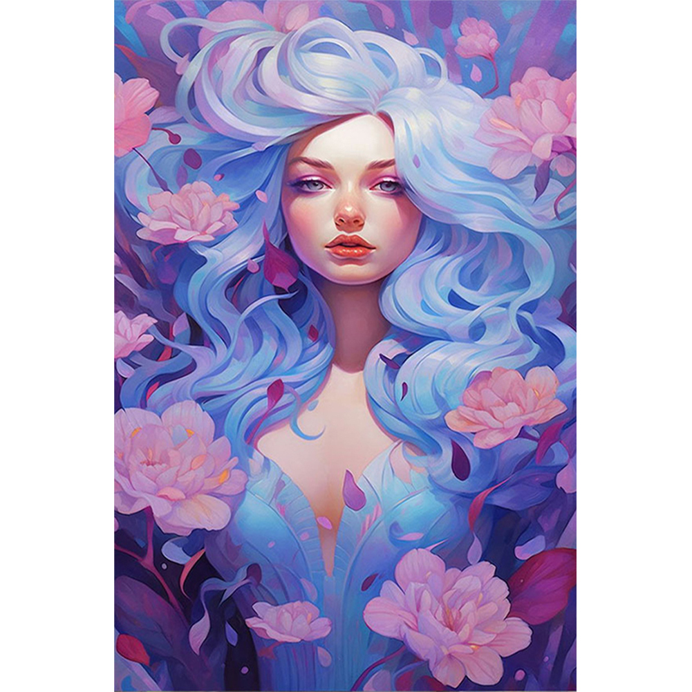 Maple Leaf Girl-Paint by Numbers-16"x24"/40*60cm