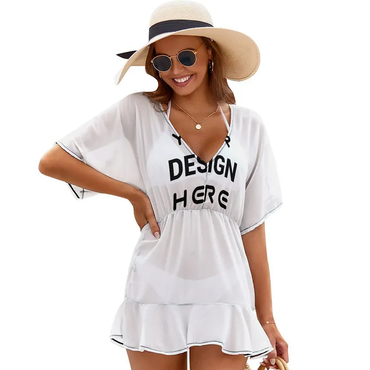 Personalized Design Women's Cover Ups Full Print