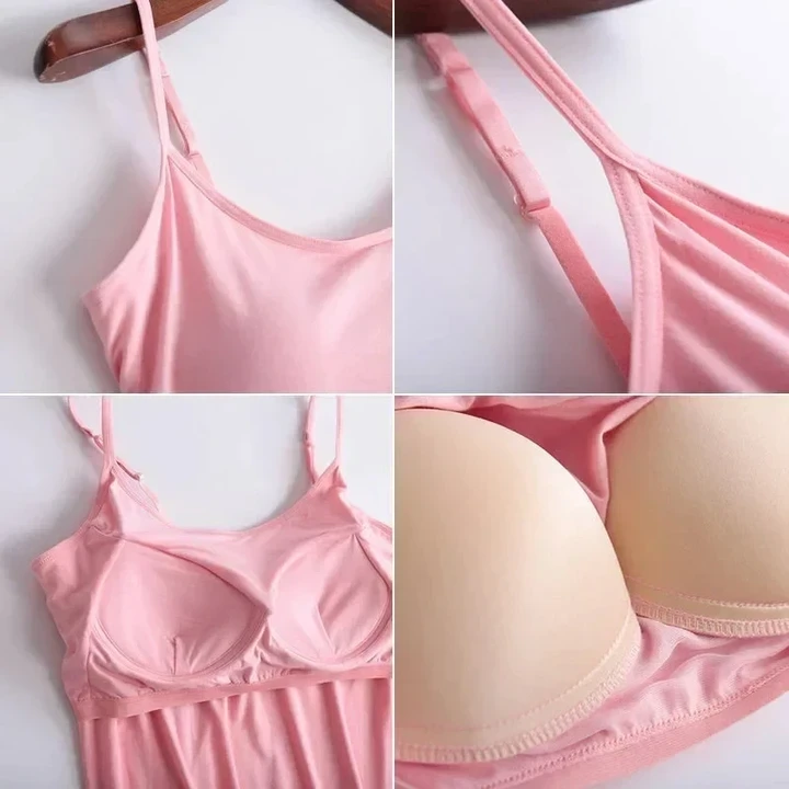 🔥Hot sale🔥 Women Tank Top with Built in Bra Camisole