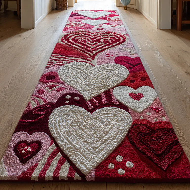 Enchanted Heart Aisle Runner Carpet NCU0HH1465