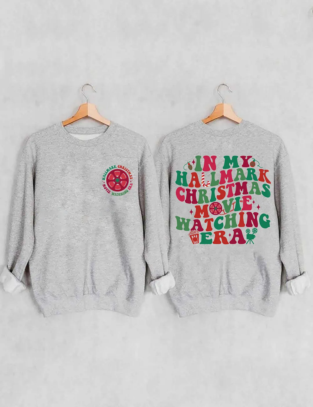 Christmas Movie Watching Era Sweatshirt