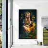 Flower Girl-Paint by Numbers Acrylic Painting 40*60cm