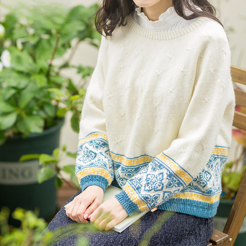 Susan's Knit DIY Craft Kit:  Hand-Knit Sweater Bundle