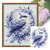 (Multi-Style) Blue And White Porcelain-11CT Stamped Cross Stitch 40*40cm/40*60cm