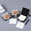 PU Dog Flower Diamond Painting Notecard Box with 160 Sheets of Paper
