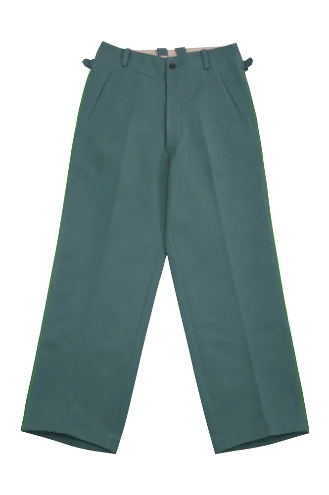   Polizei German Officer Gabardine Trousers With pipe German-Uniform