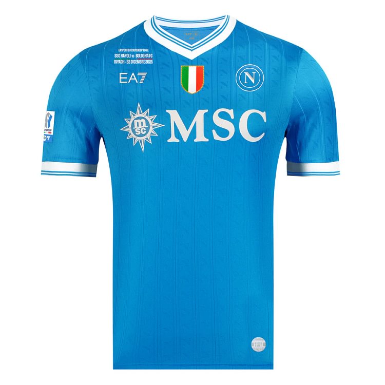 Napoli 25/26 Italian Super Cup Final Jersey