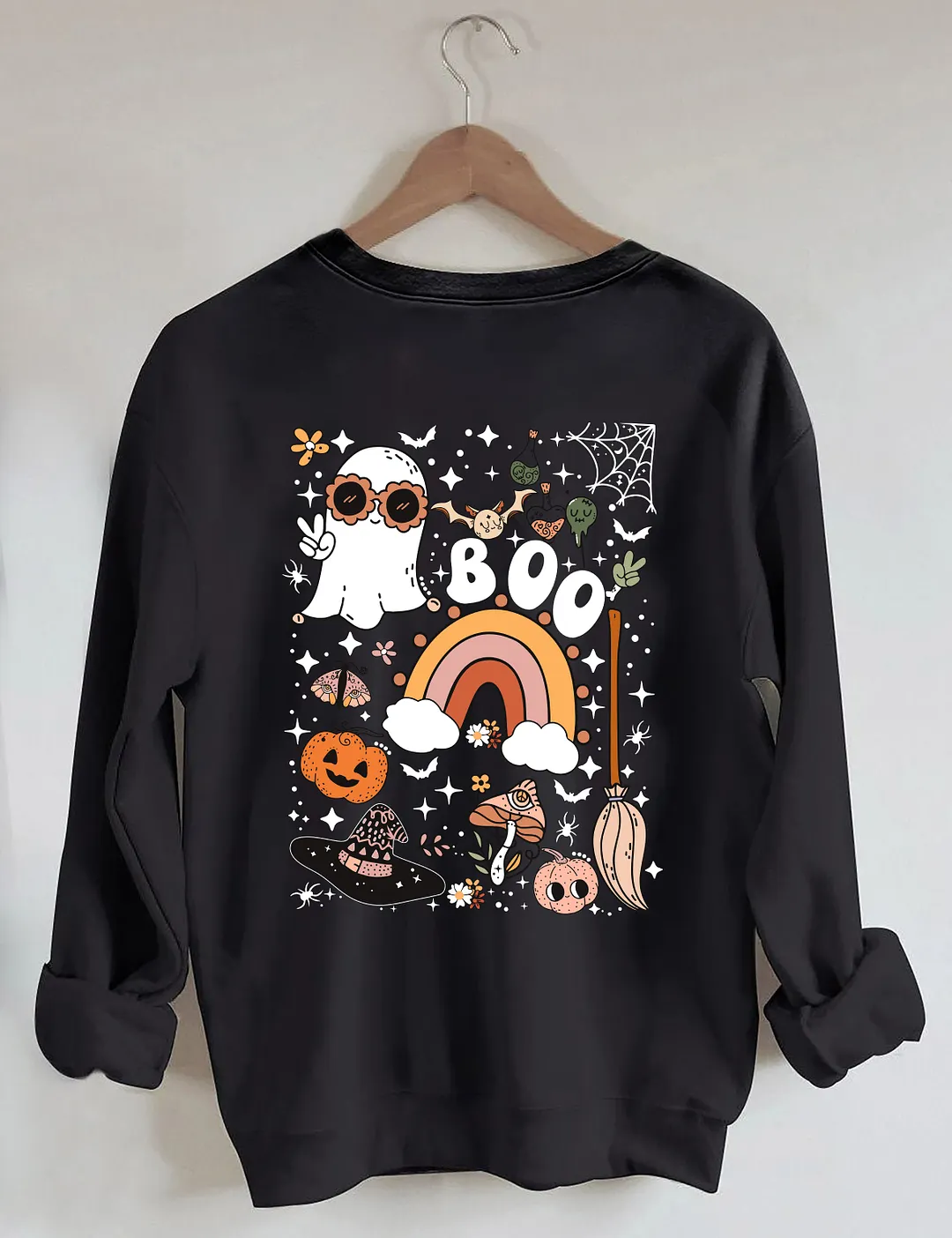 Cute Ghost Halloween Sweatshirt