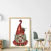 Strawberry Gnome -  11CT Partial Beaded Cross Stitch Kit(25x35cm)