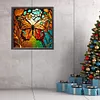 Butterfly-Paint by Numbers Acrylic Painting 40*40CM
