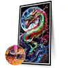>SALE<5D DIY Full Round Drill Diamond Painting Dragon Kit Home Decoration Art Craft