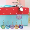 5pcs DIY Bird Full Drill Special Shaped Diamond Painting Keychains Pendant