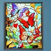 【Limited Stock Sale】Butterfly Glass Painting-Paint by Numbers Acrylic Painting 40*50CM