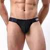 Men's Lace Mesh Bikini Low Rise Briefs Soft Breathable Underwear
