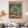 (US Local)Dragon-14CT Stamped Cross Stitch Kit(40x55cm)