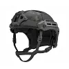 Camouflage Black L110 Level IV Full-Cut Combat II Ballistic Helmet