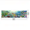 (Big Size)Ocean World - 11CT Counted Cross Stitch - 30*90cm - Animal Natural