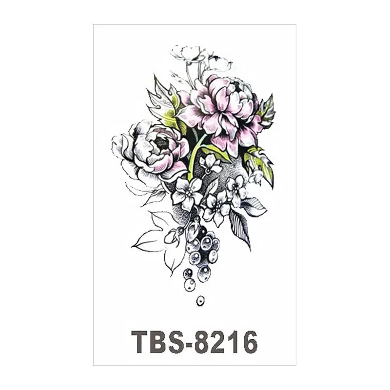 Waterproof Temporary Tattoo Stickers Wolf Fox Tattoo Chest Stickers Leg Arm Tatoo Man Woman Fake Tattoo Art Fashion Body Jewelry