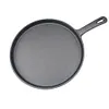 20cm Cast Iron Skillet Round Frying Pan Easy To Clean Omelette Pan for Cooking