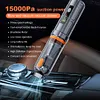 15000PA Car Vacuum Cleaner Portable Cordless Compressed Air Duster for Car Home