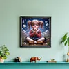 Diamond Painting-DIY Full Round Drill Dandelion Girl