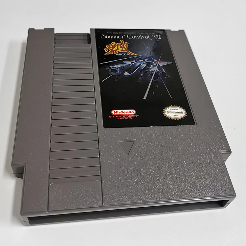  Summer Carnival '92 - Recca For Nintendo NES - 8 Bit Game Cartridge