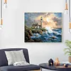 Seaside Lighthouse - 11CT Stamped Cross Stitch Kit(50*40cm)
