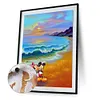 Mickey Mouse Playing-Paint By Numbers Acrylic Painting 40*50CM