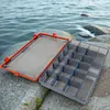 Fishing Tackle Box Fishing Lure Bait Organizer Box Waterproof for Fishing Lovers