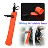 Inflatable Diving Buoy SMB High Visibility Buoy for Diving Enthusiasts (Orange)