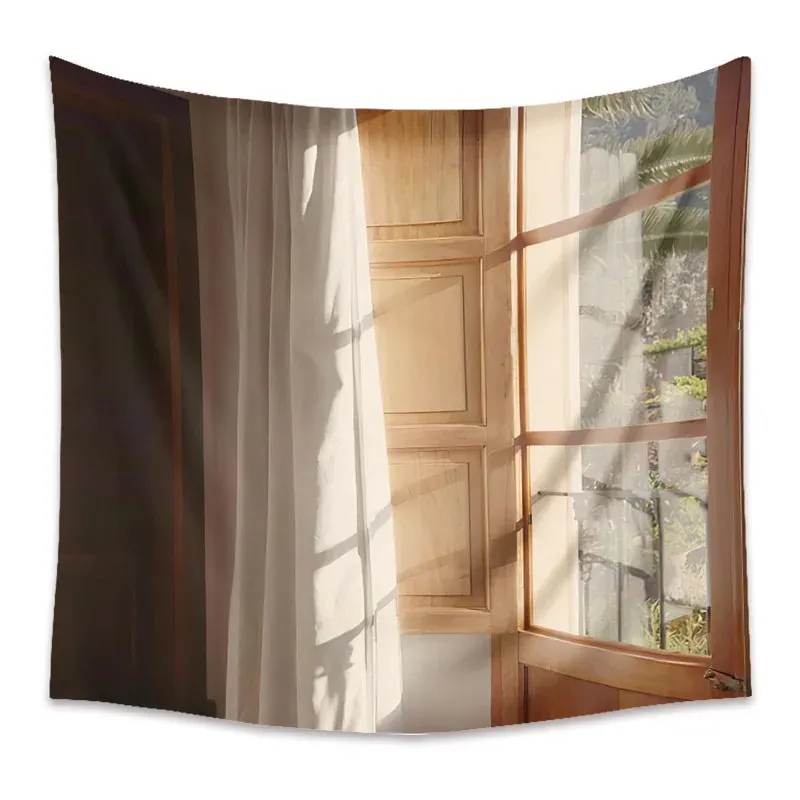 Nigikala scenery wall background cloth Nordic theme home decoration hanging cloth living room bedroom dormitory tapestry 230x150cm