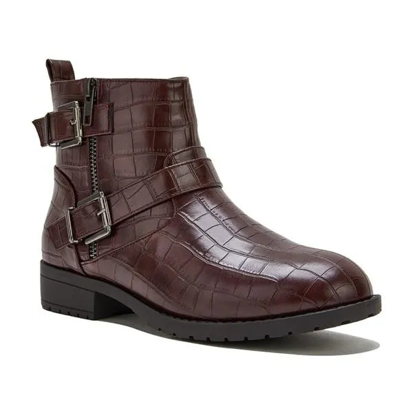 Women's Side Zipper Wide Fit Boots
