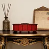 DIY Wooden Diamond Art Painting Storage Box Kit with Rotate Lid Diamond Art Painting Holder Box for Adults Beginners Home Office Decor